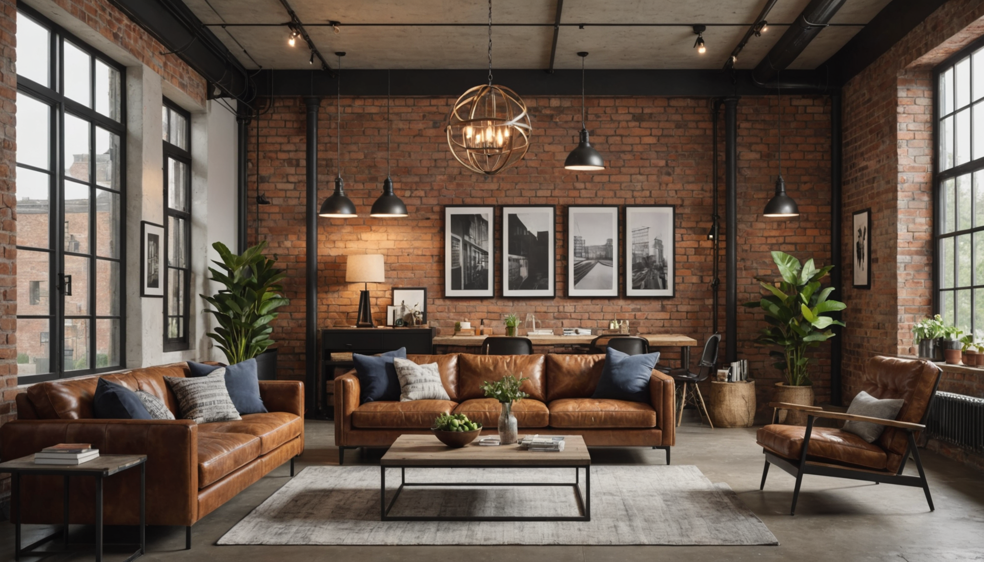 découvrez les meilleures idées et tendances pour une décoration de salon industriel moderne. transformez votre espace avec des éléments de style brut, des matériaux authentiques et des touches contemporaines pour un intérieur à la fois chic et chaleureux.