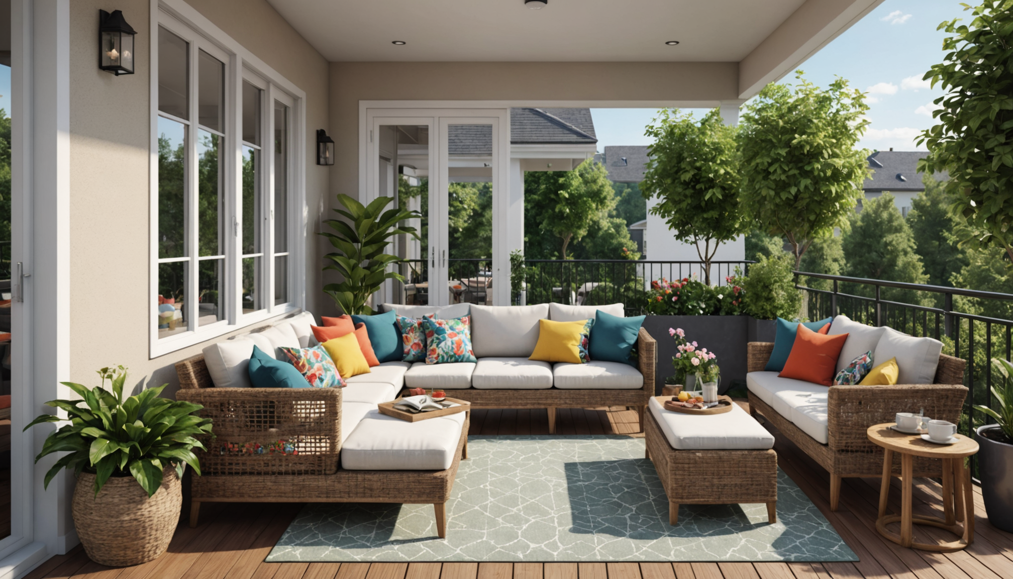 découvrez des idées de décoration originales pour transformer votre balcon en un espace agréable et accueillant. que vous recherchiez des inspirations florales, des choix de mobilier ou des astuces d'éclairage, notre guide vous aidera à personnaliser votre balcon et à en faire un véritable havre de paix.