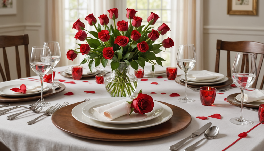 Idées originales pour décorer votre table pour la Saint-Valentin ...